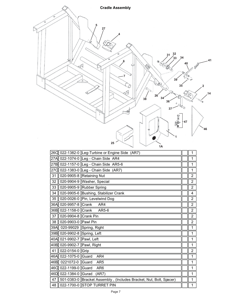 Kifco T40x1320 360,000 - 380,539 Parts Manual User Manual | Page 7 / 51