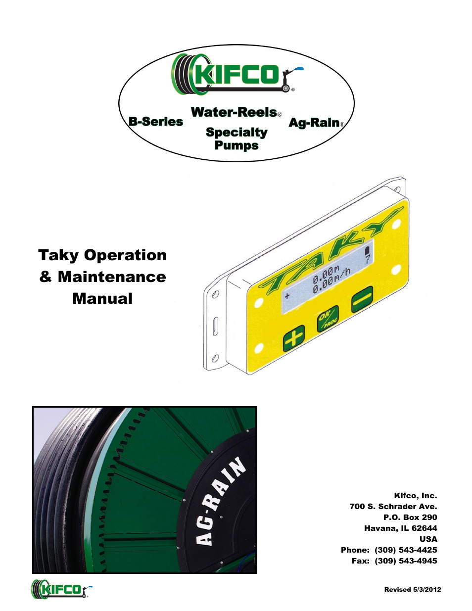 Kifco Taky User Manual | 9 pages