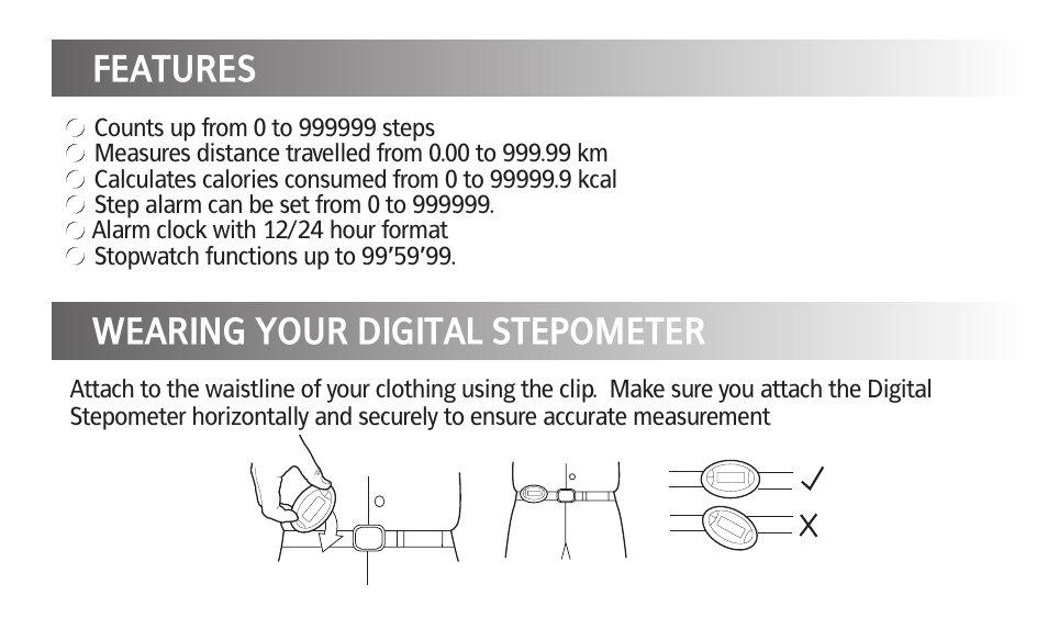 Kinetik Your fitness S1C User Manual | Page 2 / 11