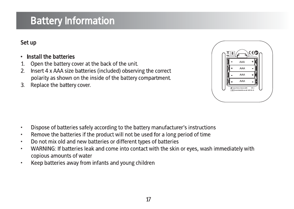 Kinetik Blood Pressure BPL1 User Manual | Page 18 / 28