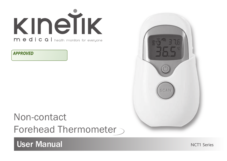 Kinetik Thermometer NCT1 User Manual | 23 pages