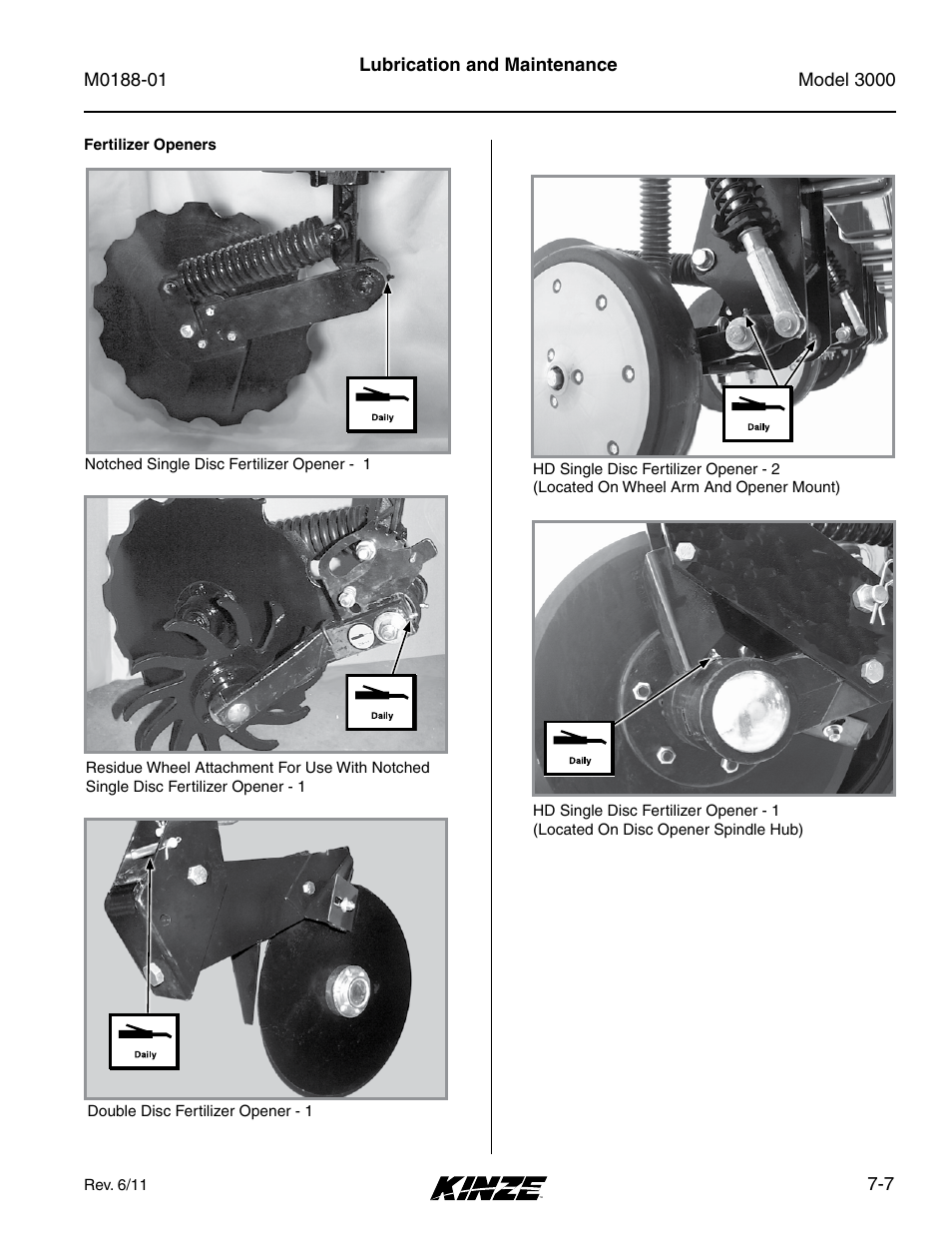 Kinze 3000 Rigid Frame Planter Rev. 6/14 User Manual | Page 137 / 168