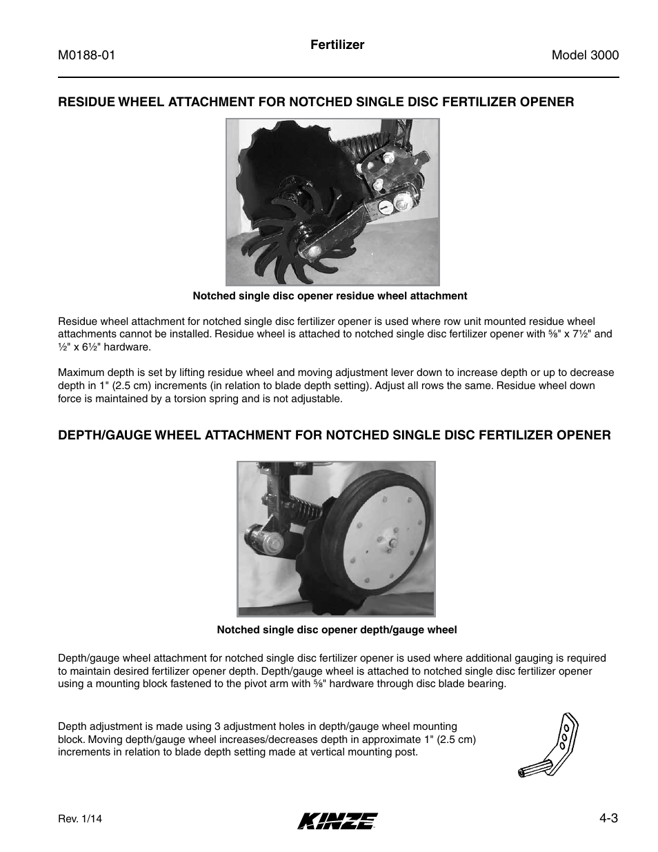 Kinze 3000 Rigid Frame Planter Rev. 6/14 User Manual | Page 51 / 168