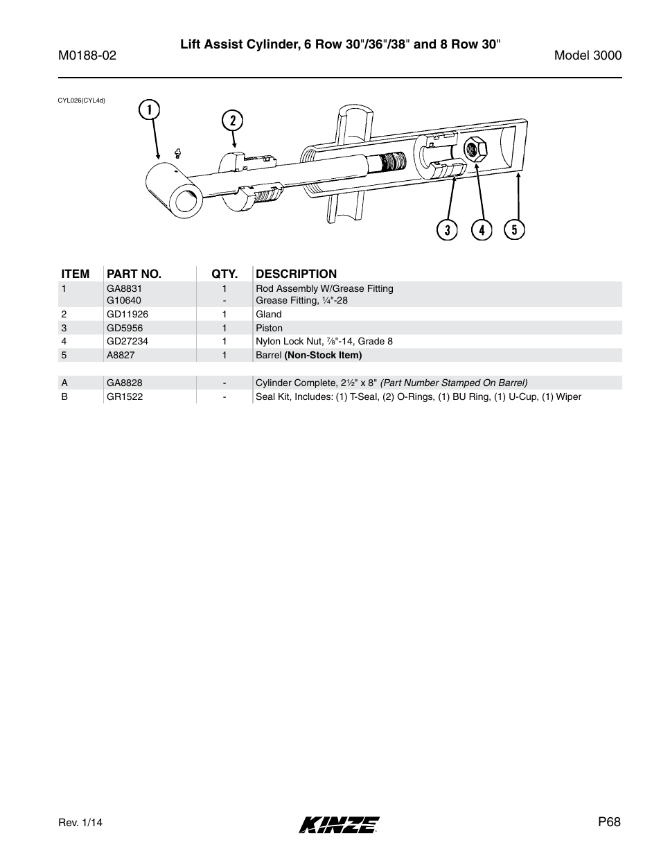 Kinze 3000 Rigid Frame Planter Rev. 5/14 User Manual | Page 71 / 154