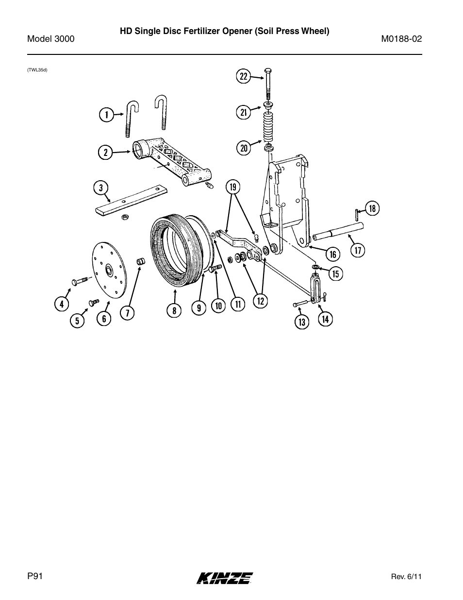 Kinze 3000 Rigid Frame Planter Rev. 5/14 User Manual | Page 94 / 154