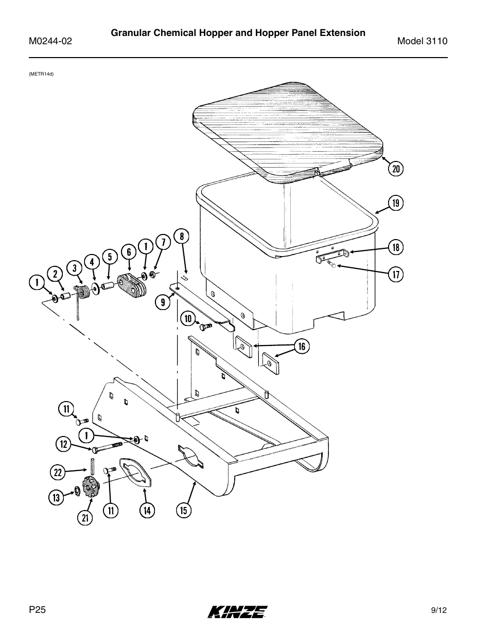 Kinze 3110 Mounted Planter Rev. 5/14 User Manual | Page 28 / 100