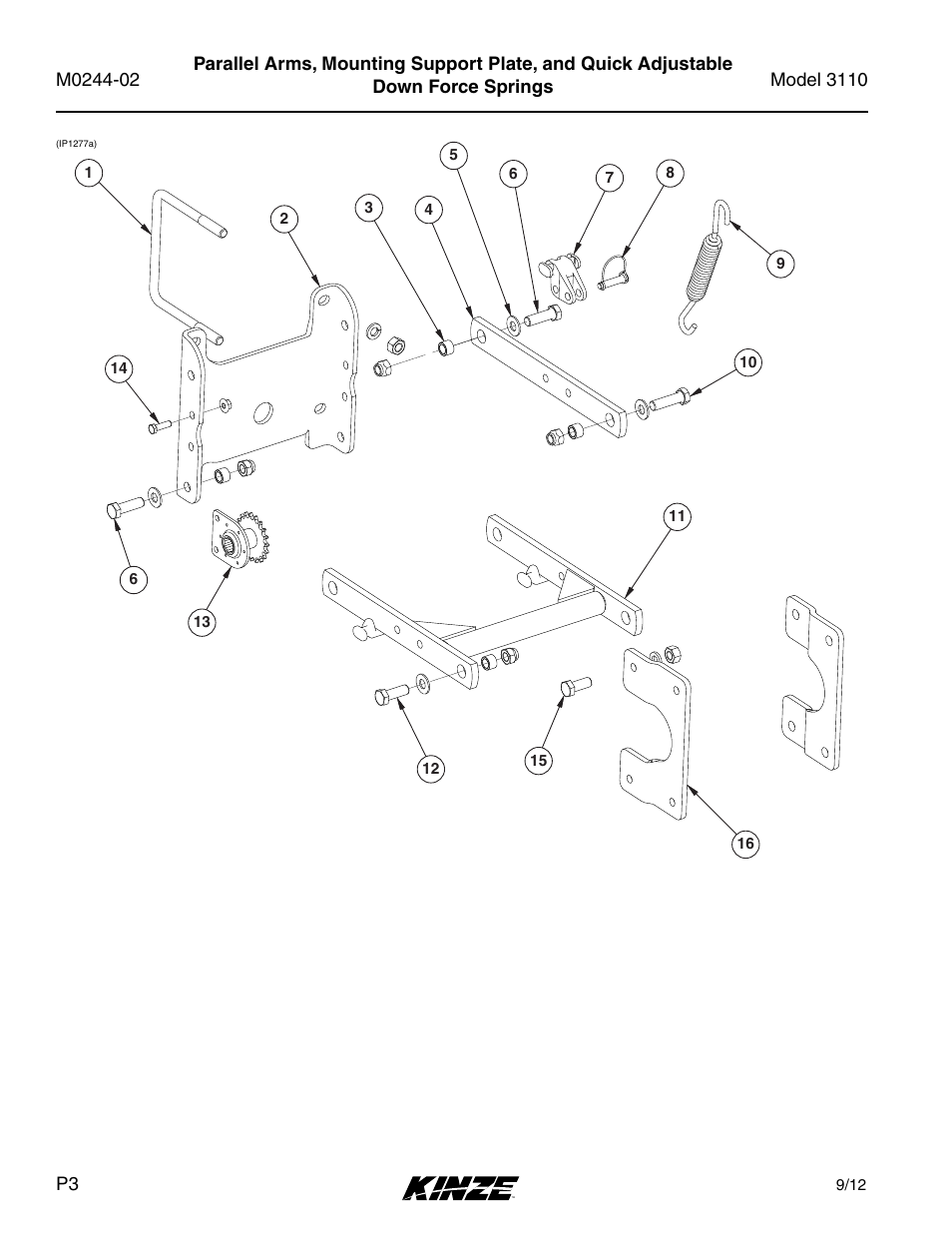 Kinze 3110 Mounted Planter Rev. 5/14 User Manual | Page 6 / 100