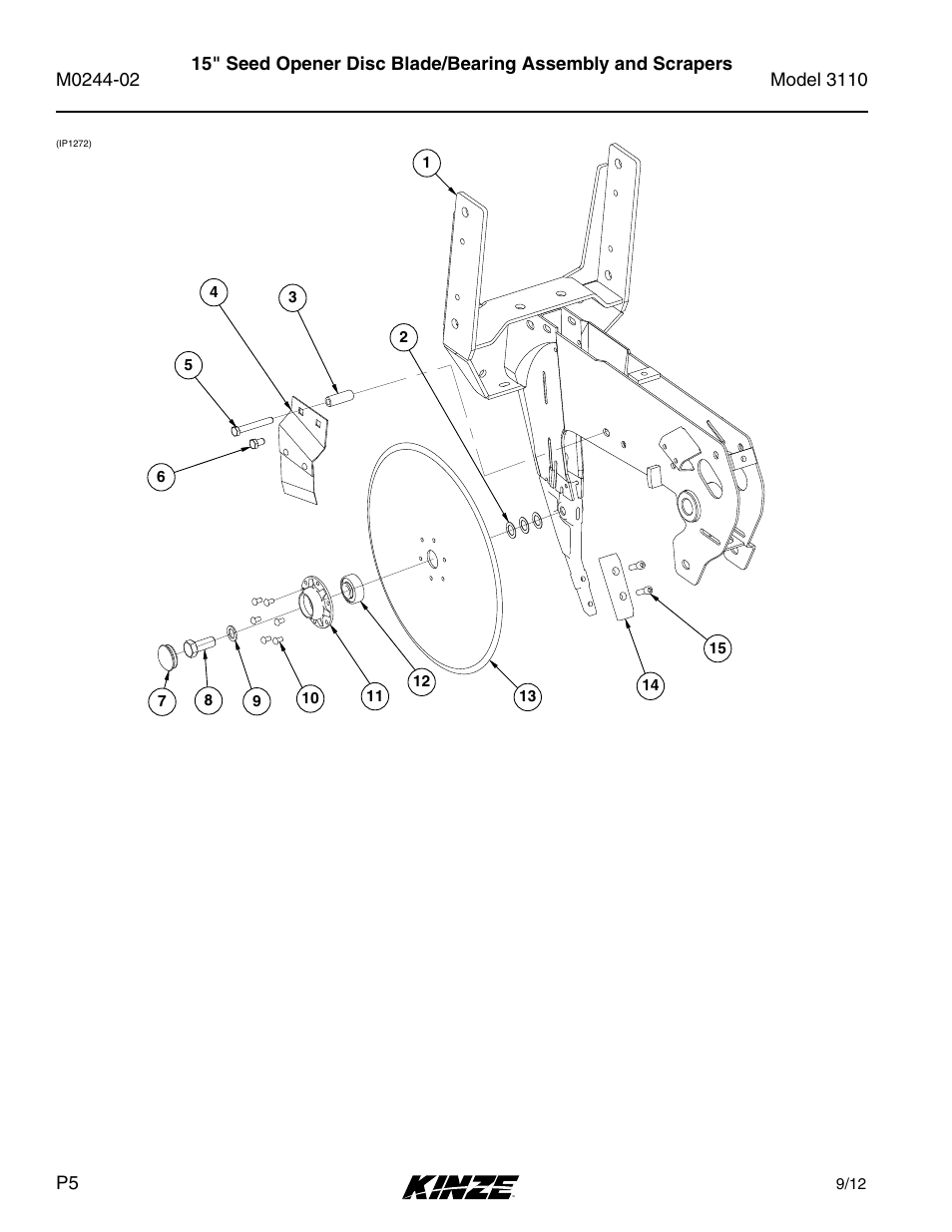 Kinze 3110 Mounted Planter Rev. 5/14 User Manual | Page 8 / 100