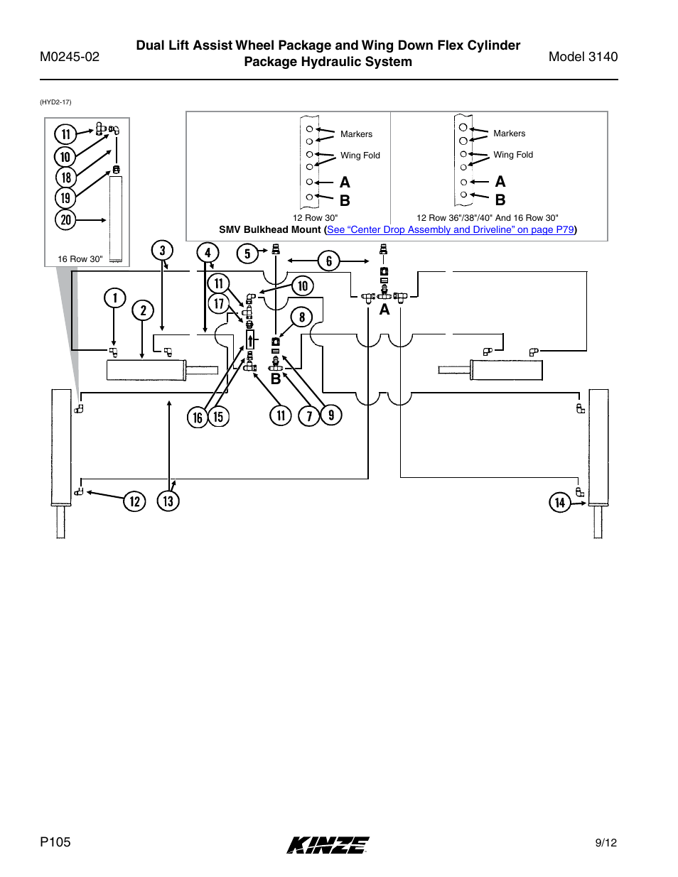 Kinze 3140 Stack Fold Planter Rev. 5/14 User Manual | Page 108 / 136