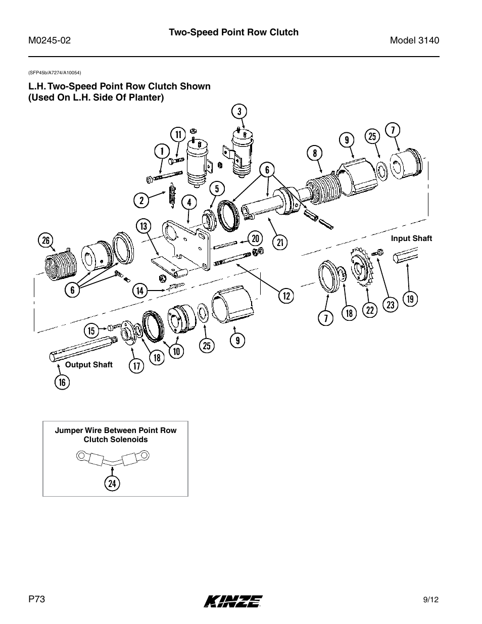 Two-speed point row clutch | Kinze 3140 Stack Fold Planter Rev. 5/14 User Manual | Page 76 / 136
