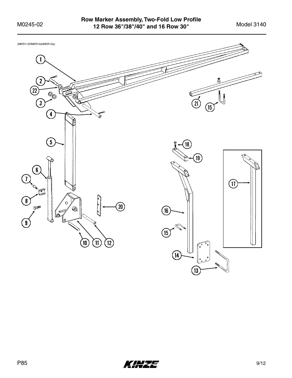 Kinze 3140 Stack Fold Planter Rev. 5/14 User Manual | Page 88 / 136