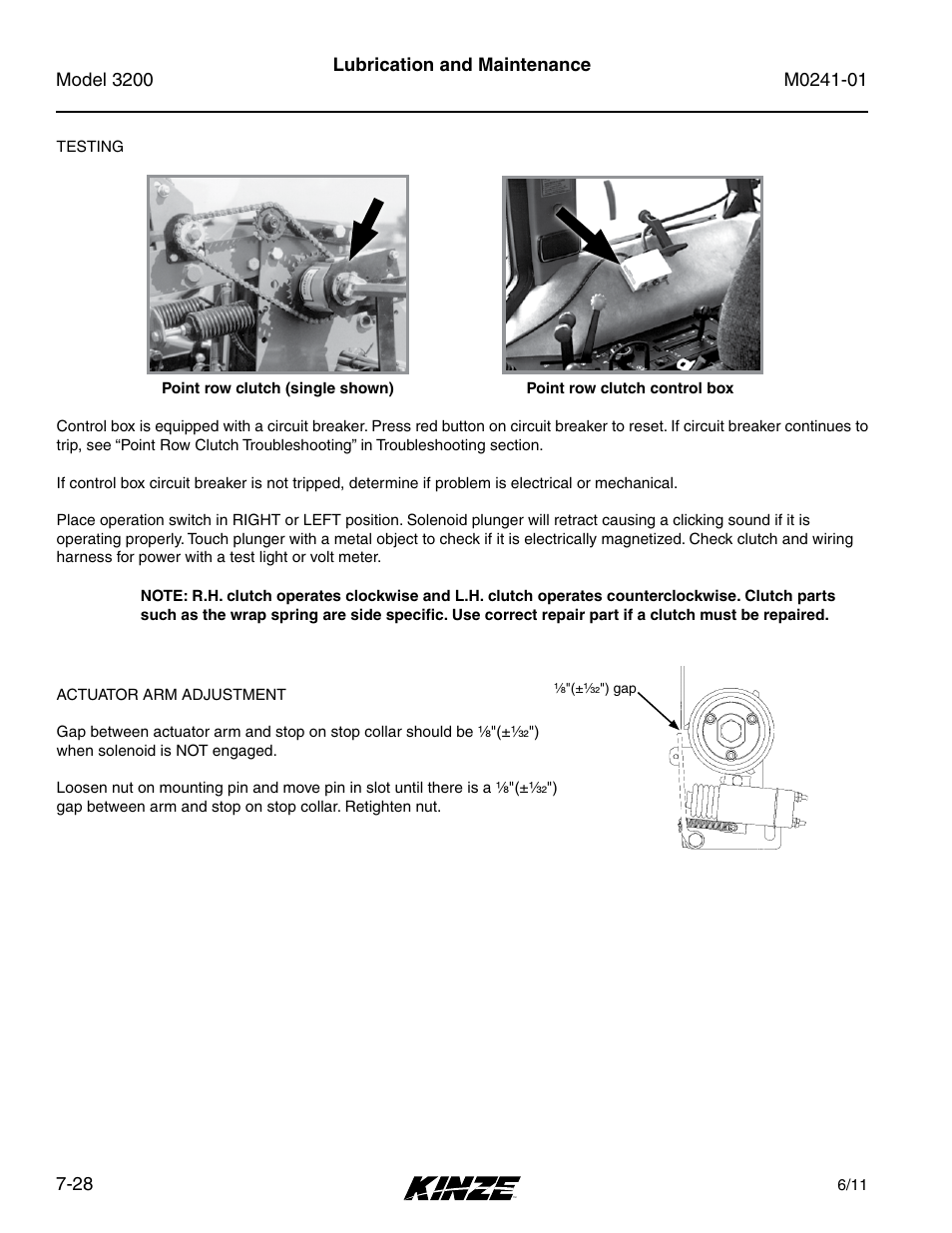 Kinze 3200 Wing-Fold Planter Rev. 7/14 User Manual | Page 168 / 192
