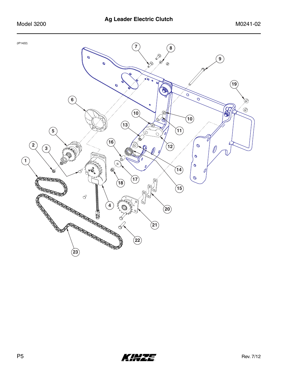Ag leader electric clutch | Kinze 3200 Wing-Fold Planter Rev. 5/14 User Manual | Page 8 / 166