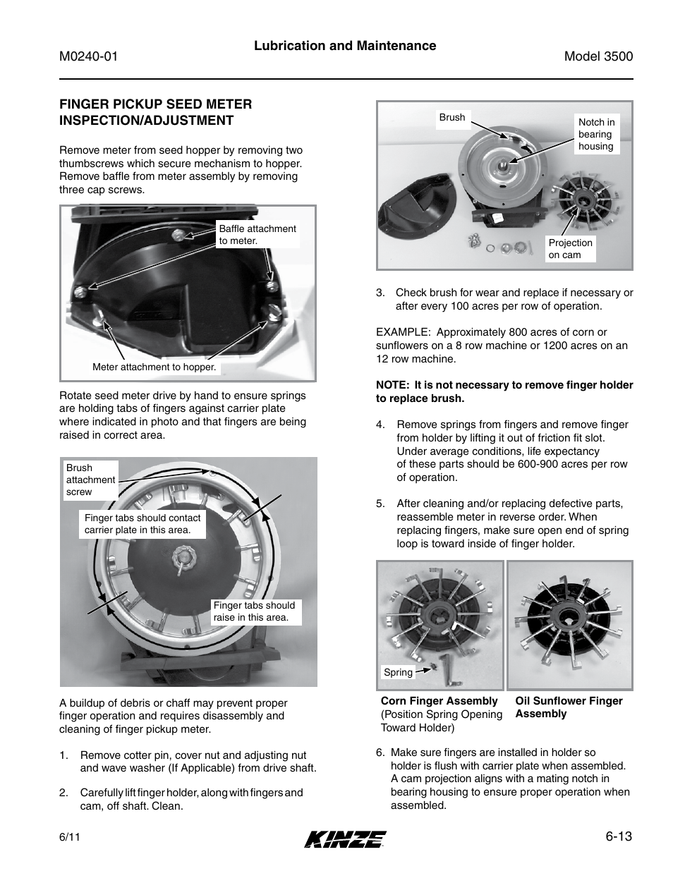 Kinze 3500 Lift and Rotate Planter Rev. 7/14 User Manual | Page 109 / 140