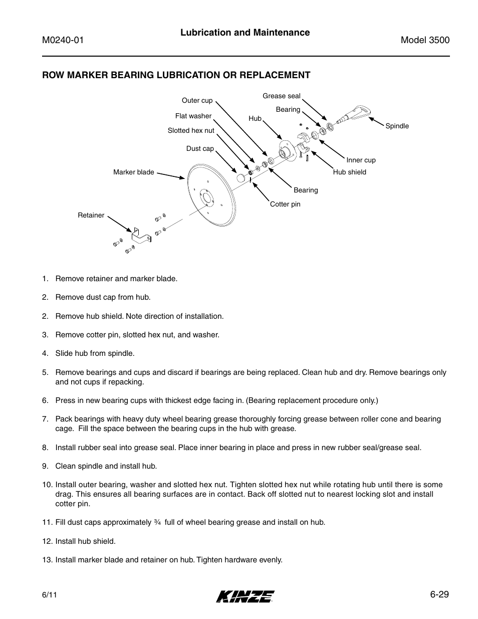 Kinze 3500 Lift and Rotate Planter Rev. 7/14 User Manual | Page 125 / 140