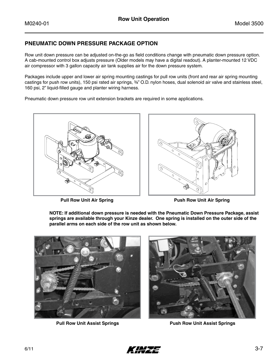 Kinze 3500 Lift and Rotate Planter Rev. 7/14 User Manual | Page 41 / 140