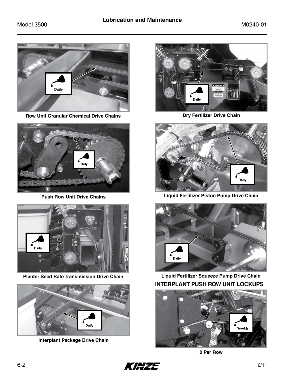 Kinze 3500 Lift and Rotate Planter Rev. 7/14 User Manual | Page 98 / 140