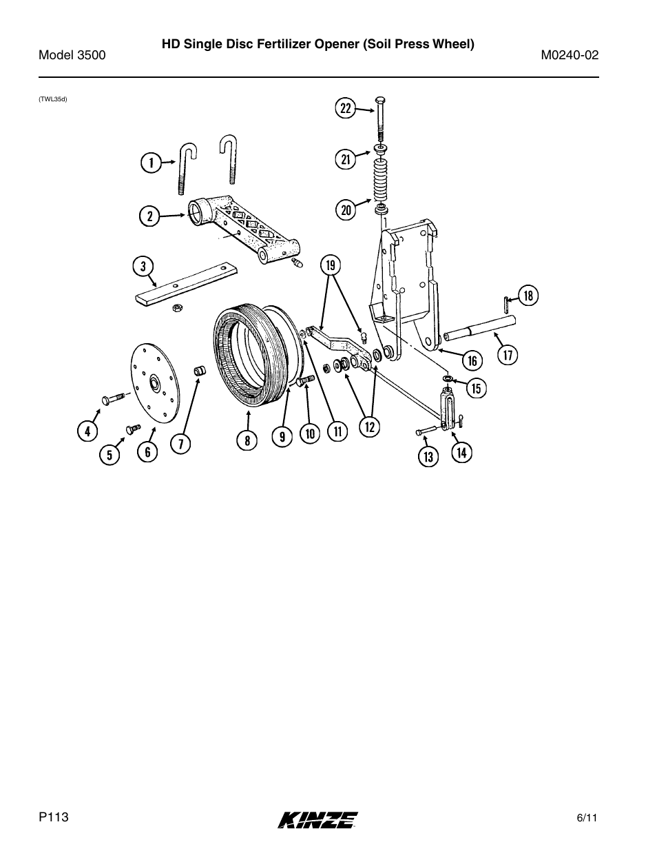 Kinze 3500 Lift and Rotate Planter Rev. 5/14 User Manual | Page 116 / 182
