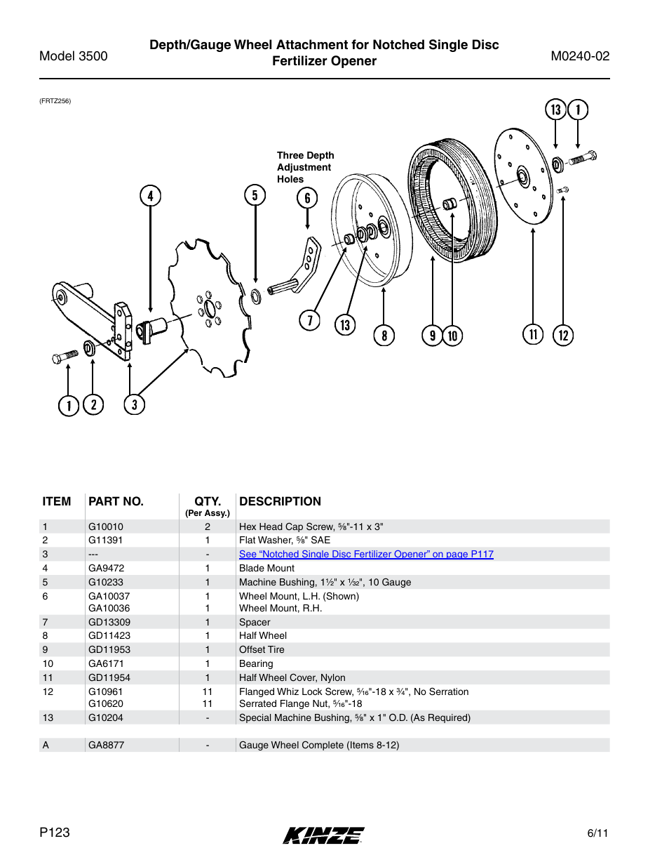 Kinze 3500 Lift and Rotate Planter Rev. 5/14 User Manual | Page 126 / 182