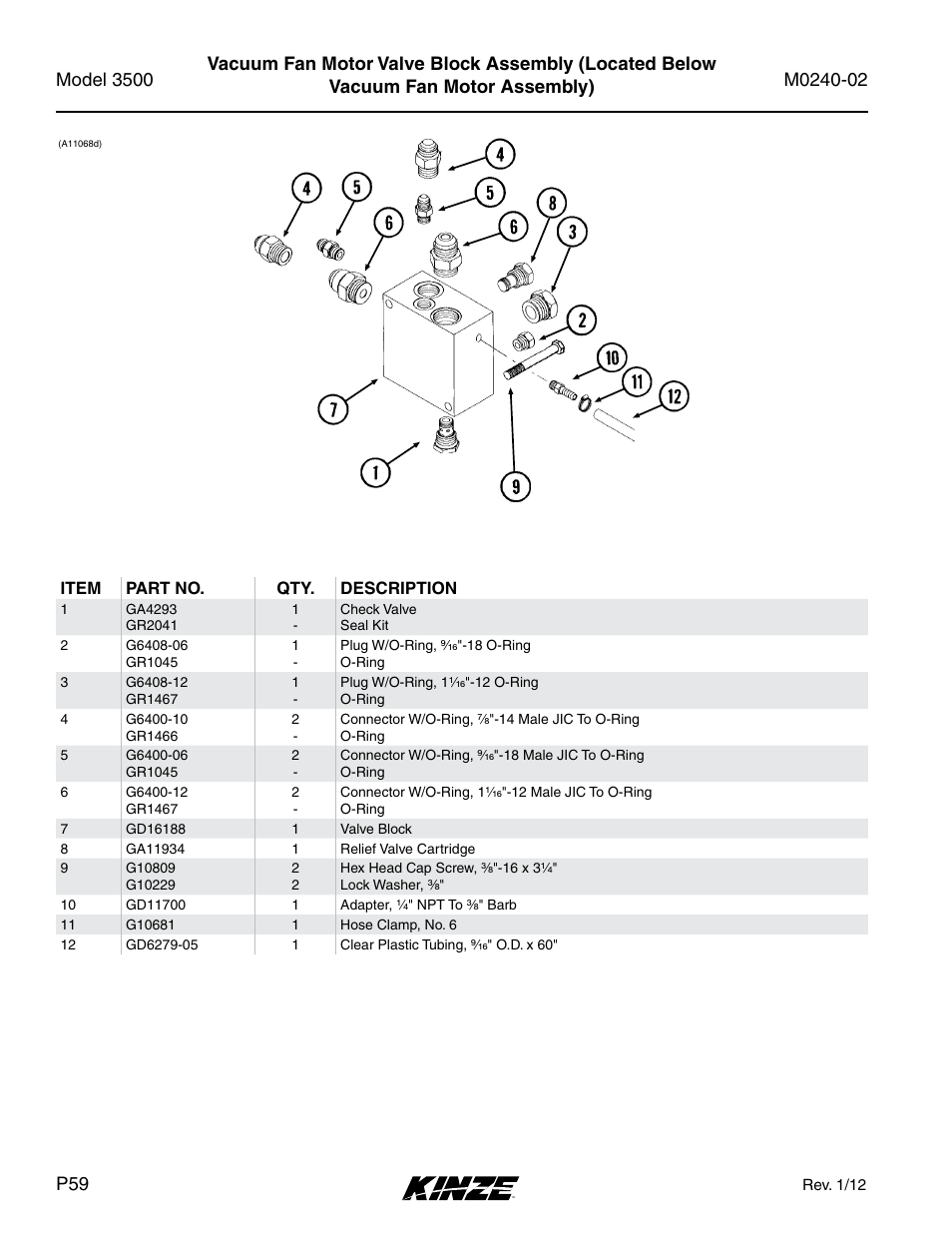 Kinze 3500 Lift and Rotate Planter Rev. 5/14 User Manual | Page 62 / 182