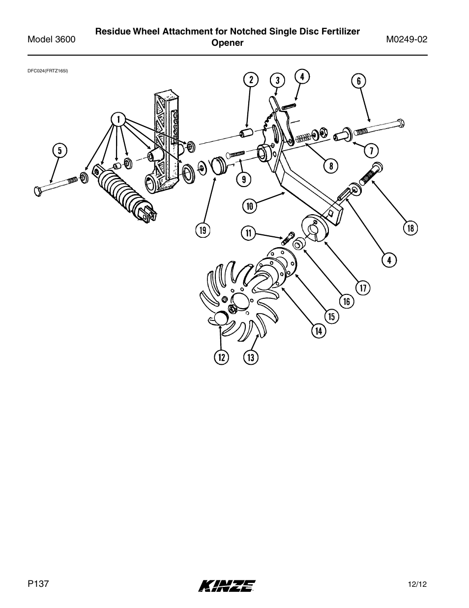 Kinze 3600 Lift and Rotate Planter (70 CM) Rev. 6/14 User Manual | Page 140 / 186