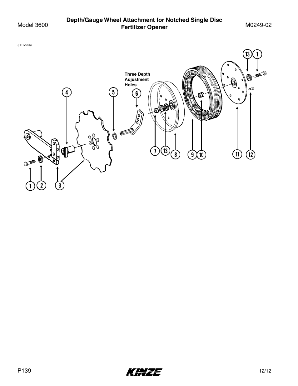 Kinze 3600 Lift and Rotate Planter (70 CM) Rev. 6/14 User Manual | Page 142 / 186