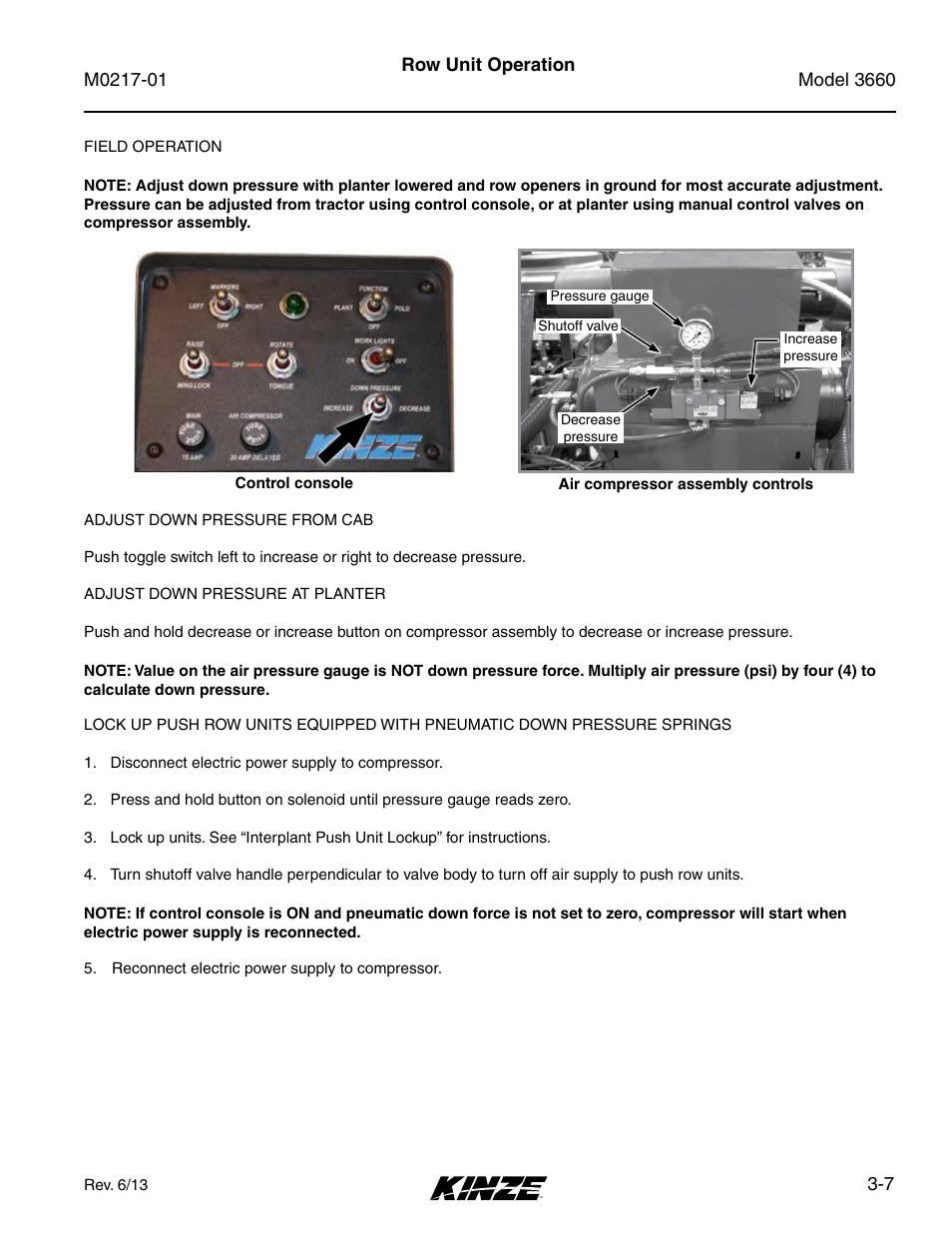 Kinze 3660 Lift and Rotate Planter Rev. 7/14 User Manual | Page 51 / 150