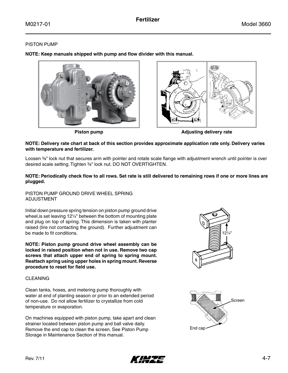 Kinze 3660 Lift and Rotate Planter Rev. 7/14 User Manual | Page 79 / 150