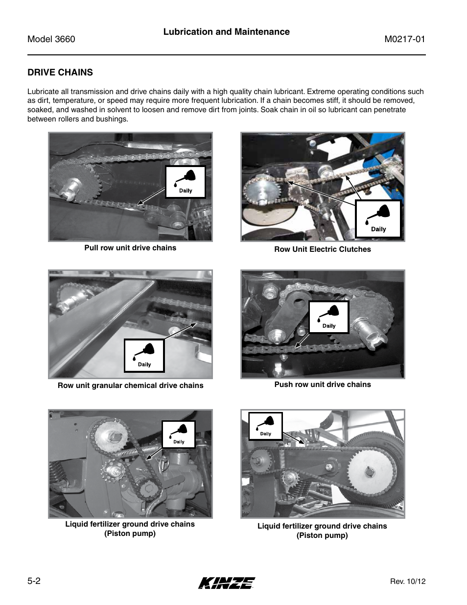 Kinze 3660 Lift and Rotate Planter Rev. 7/14 User Manual | Page 82 / 150