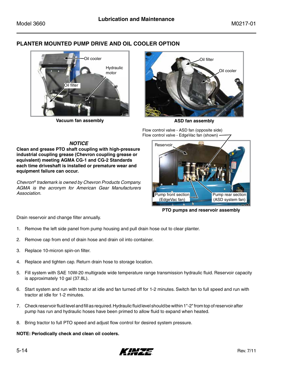 Kinze 3660 Lift and Rotate Planter Rev. 7/14 User Manual | Page 94 / 150