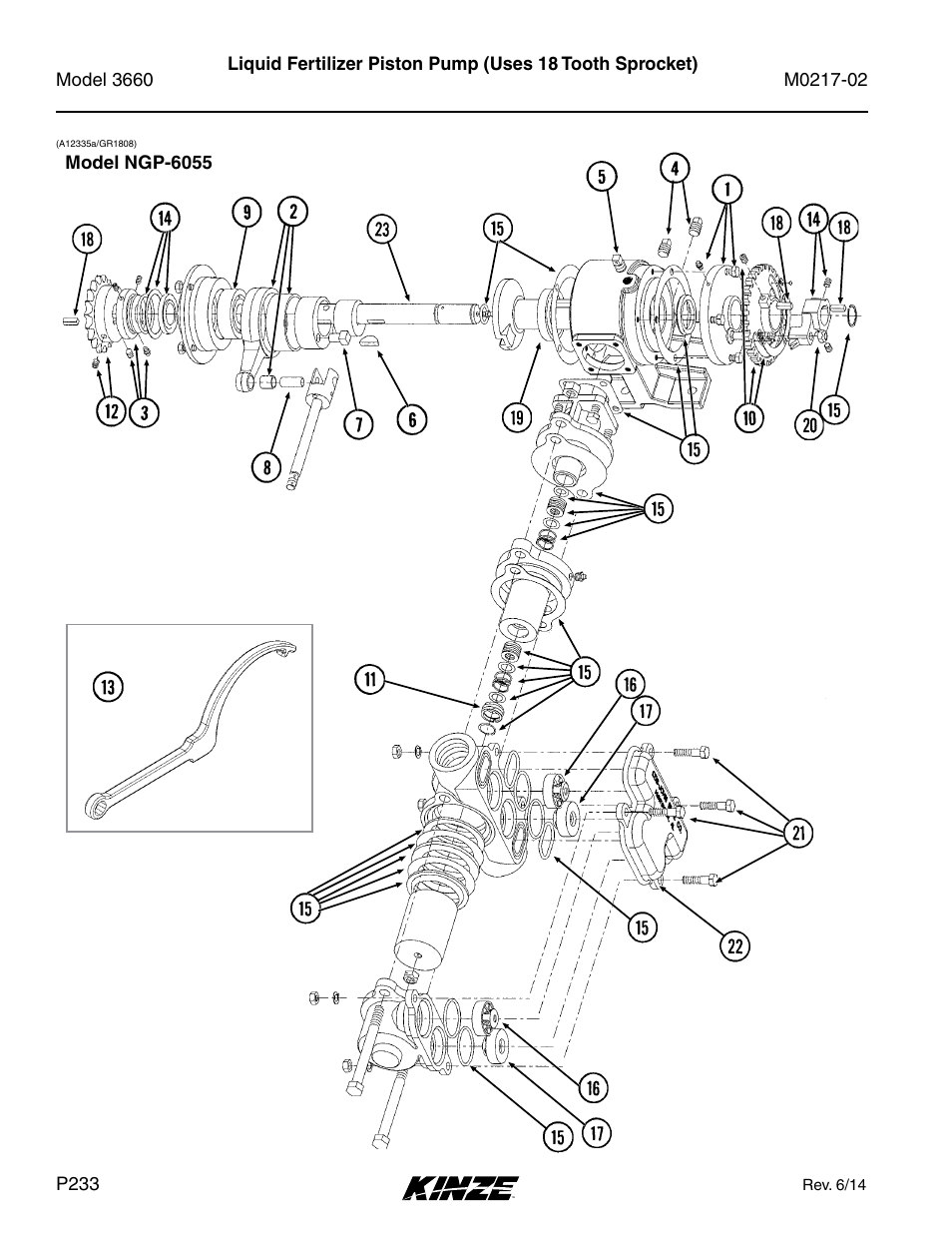 Kinze 3660 Lift and Rotate Planter Rev. 6/14 User Manual | Page 236 / 282