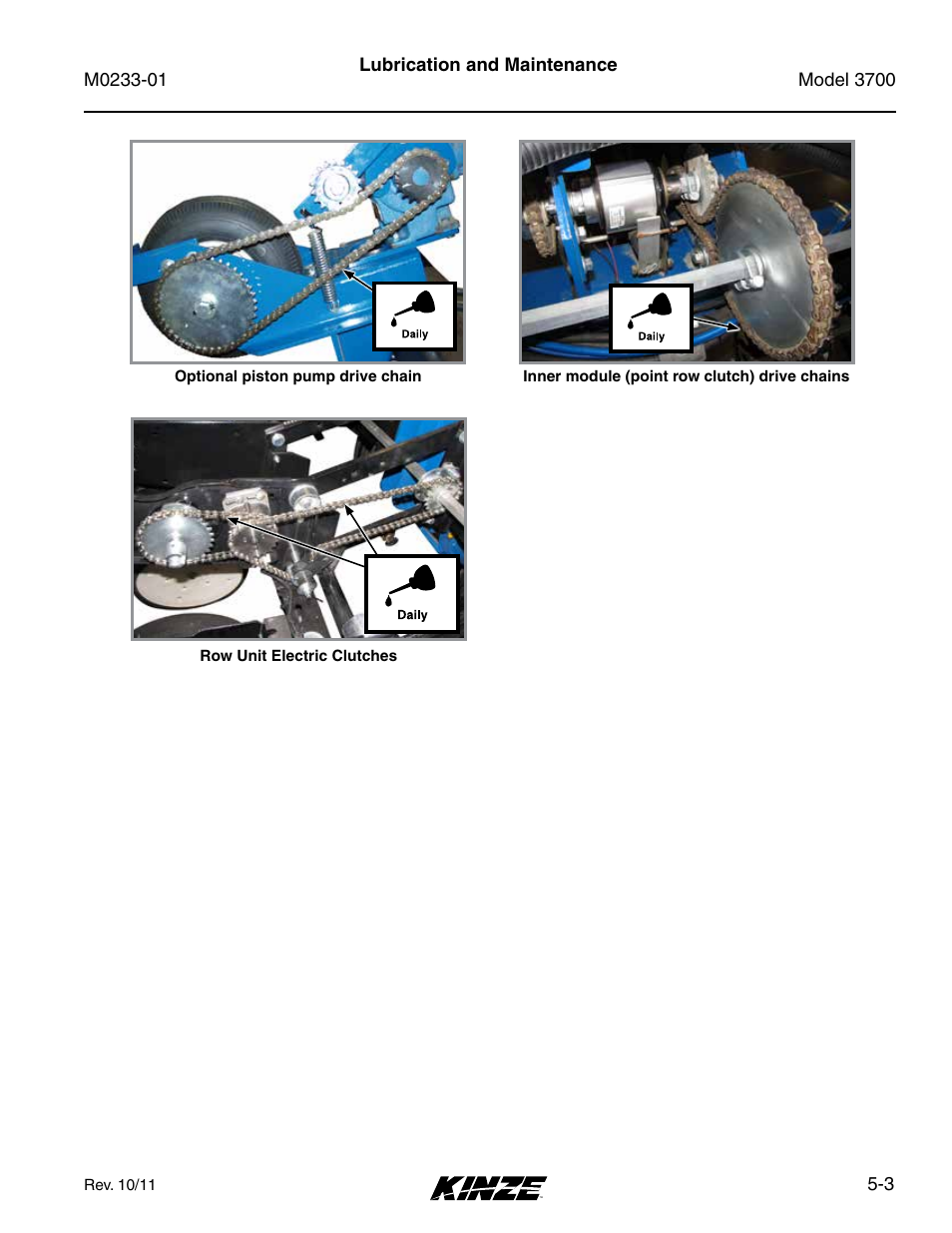 Kinze 3700 Front Folding Planter Rev. 7/14 User Manual | Page 99 / 172