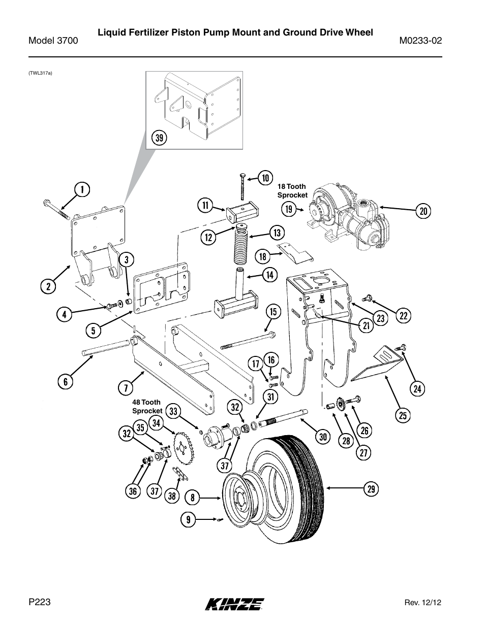 Kinze 3700 Front Folding Planter Rev. 6/14 User Manual | Page 226 / 284