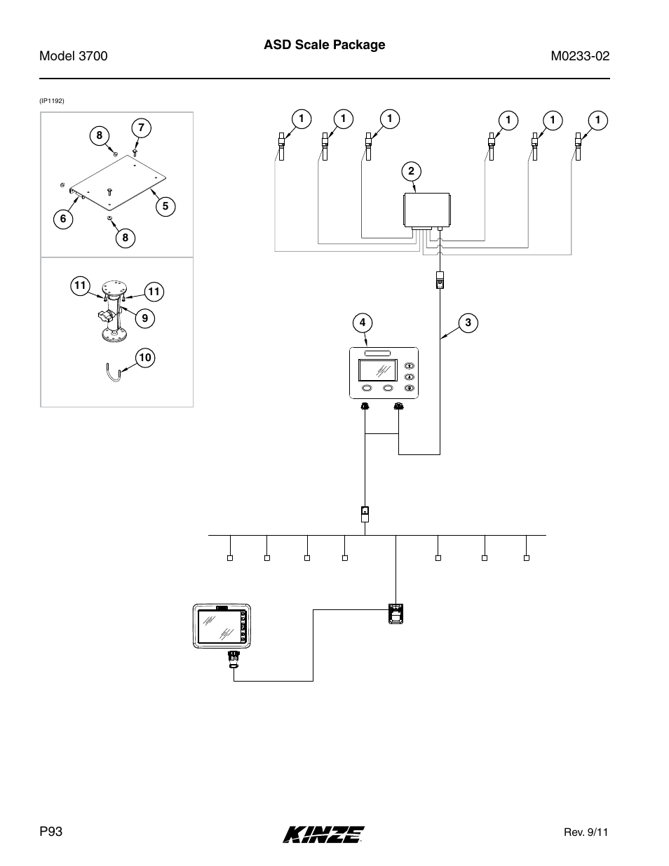 Asd scale package | Kinze 3700 Front Folding Planter Rev. 6/14 User Manual | Page 96 / 284
