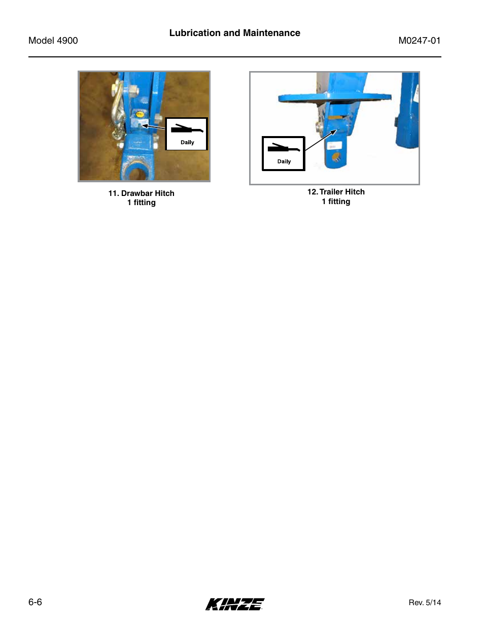 Kinze 4900 Front Folding Planter Rev. 5/14 User Manual | Page 88 / 132