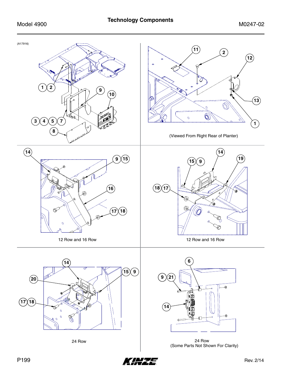 Technology components | Kinze 4900 Front Folding Planter Rev. 3/14 User Manual | Page 202 / 280