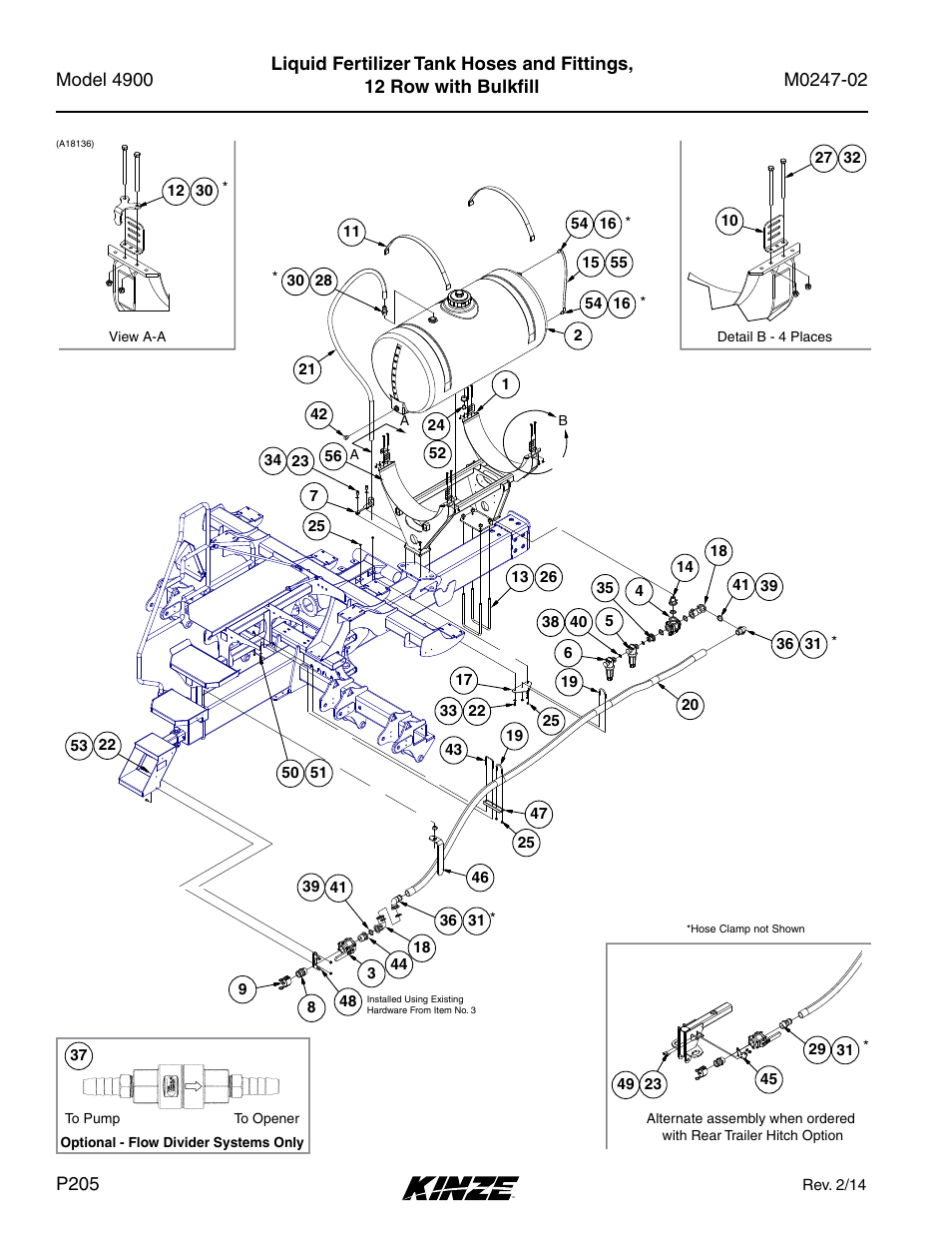Fertilizer | Kinze 4900 Front Folding Planter Rev. 3/14 User Manual | Page 208 / 280