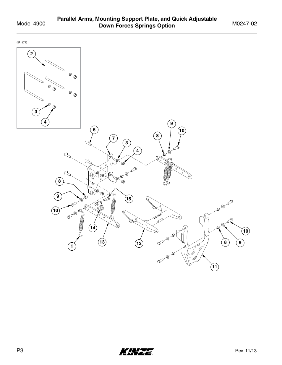 Kinze 4900 Front Folding Planter Rev. 3/14 User Manual | Page 6 / 280