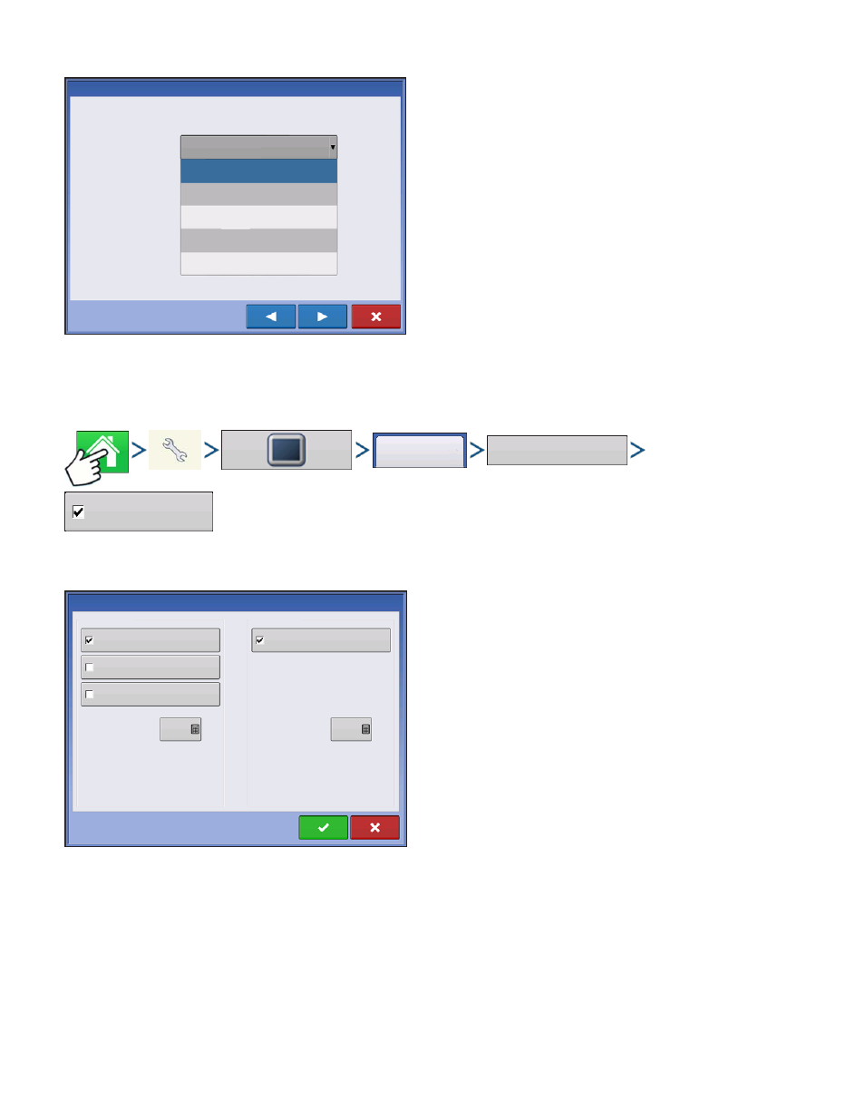 Isobus settings, Isobus s, Ettings | Kinze Ag Leader Integra User Manual | Page 110 / 350