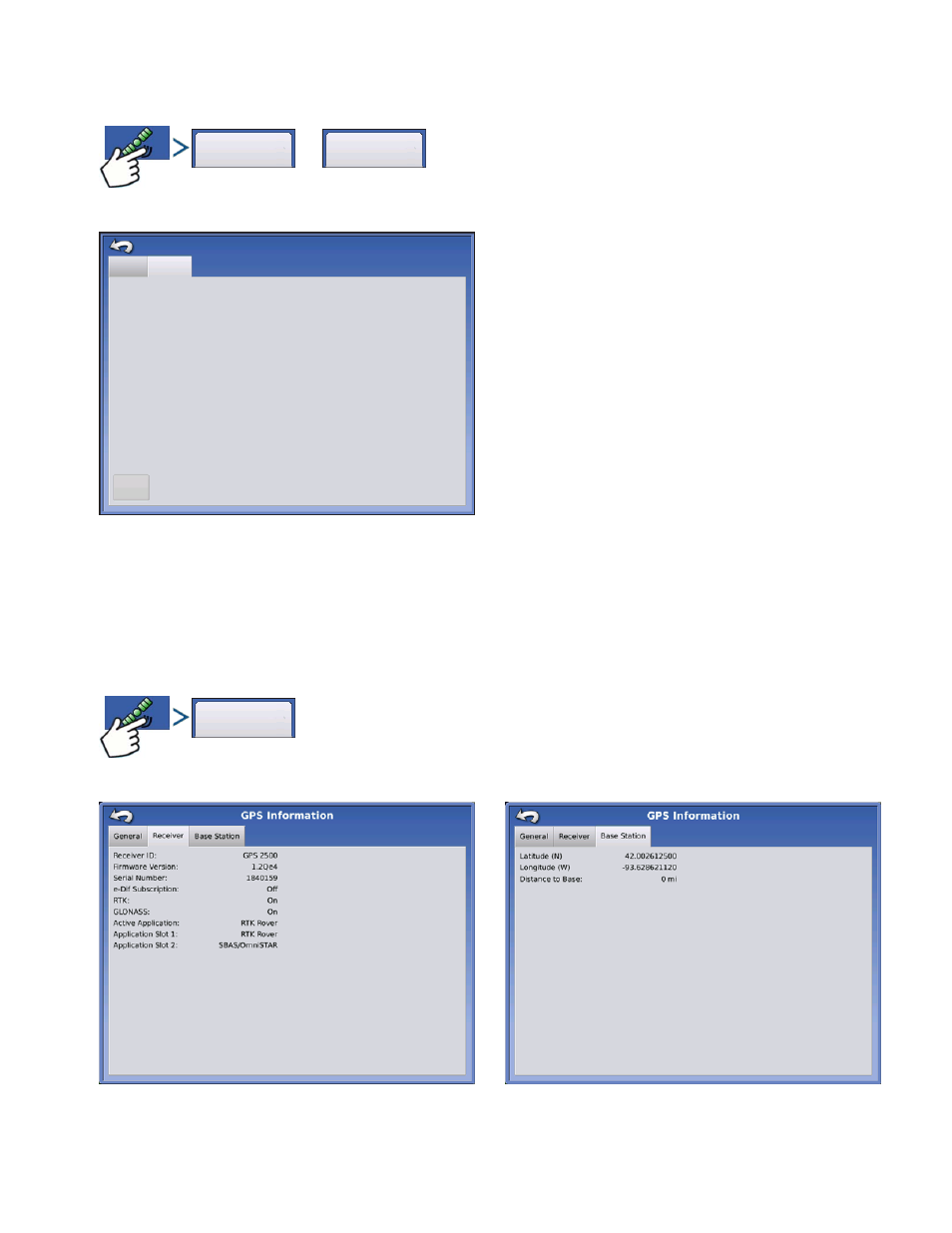 Gps information - ntrip, Gps information for 2500 rtk, Gps i | Ntrip, 2500 rtk, Nformation, Nformation for, Gps2500 | Kinze Ag Leader Integra User Manual | Page 131 / 350