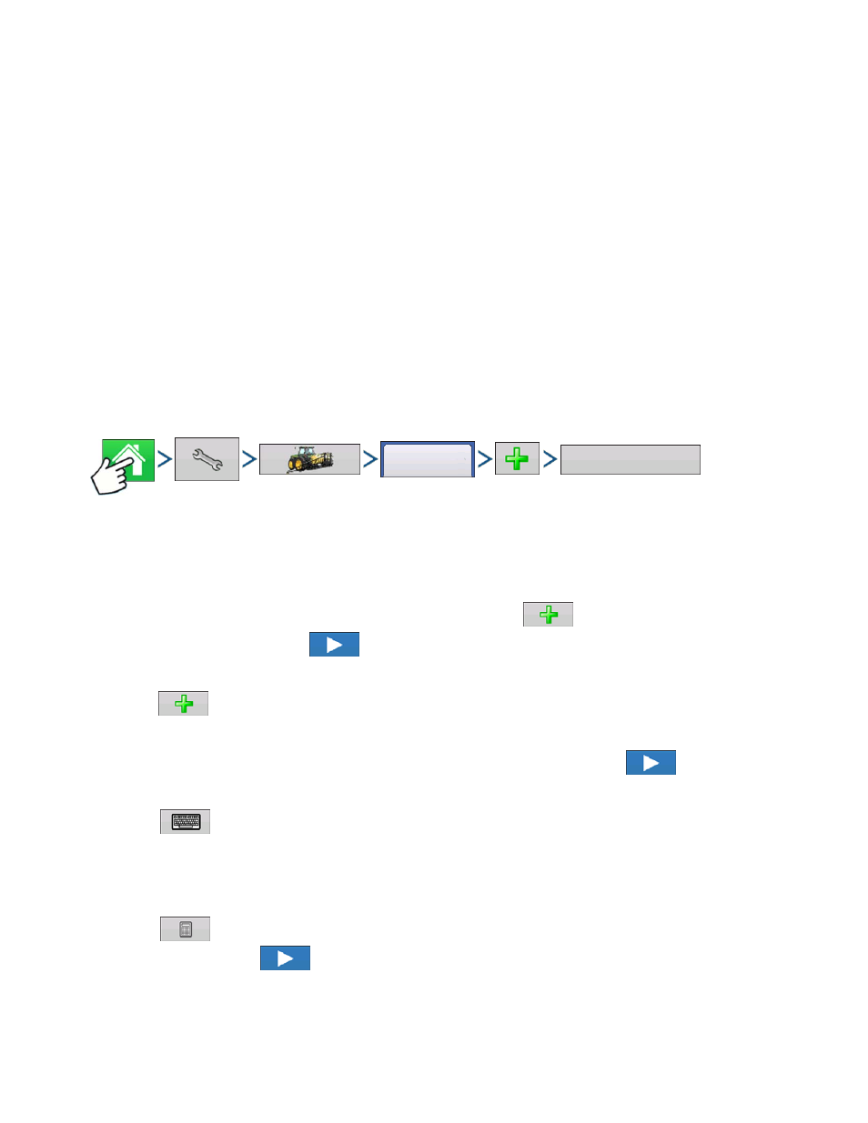 Create planting configuration, Create equipment configuration, Planting | Reate, Lanting, Onfiguration, Quipment | Kinze Ag Leader Integra User Manual | Page 171 / 350