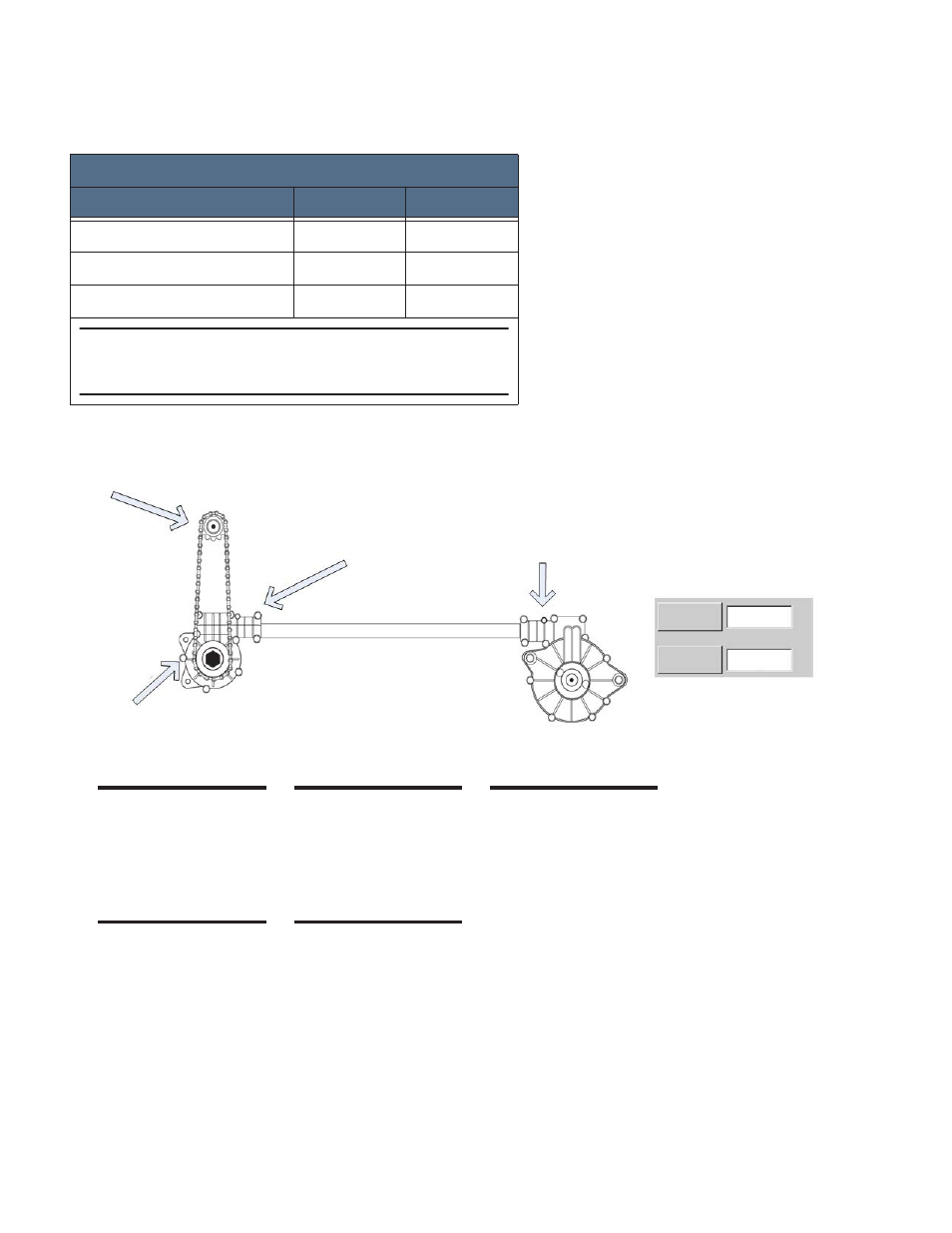Gear ratio drawing shaft drives | Kinze Ag Leader Integra User Manual | Page 188 / 350