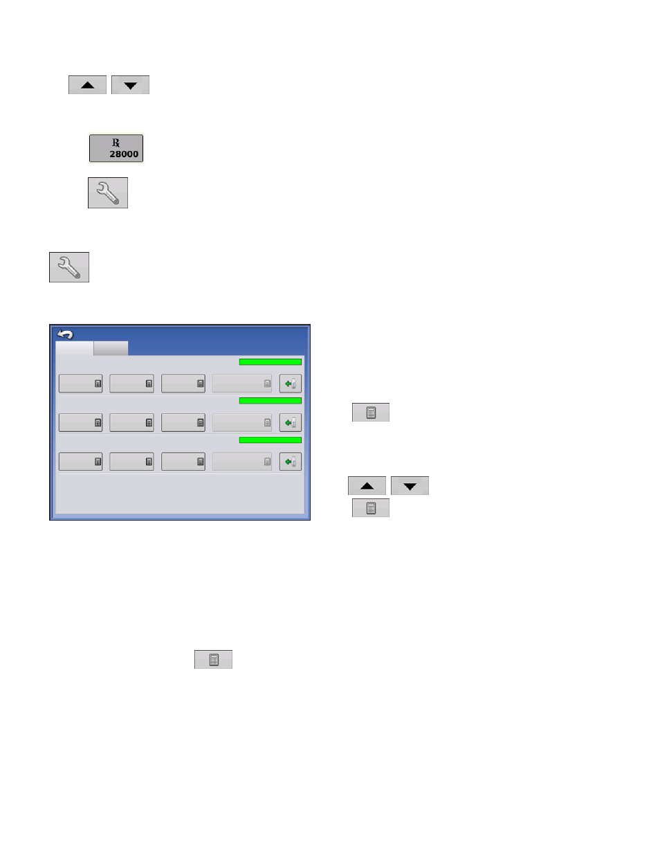 Rate control settings, Ontrol, Ettings | Rate setup button for more information, see | Kinze Ag Leader Integra User Manual | Page 244 / 350