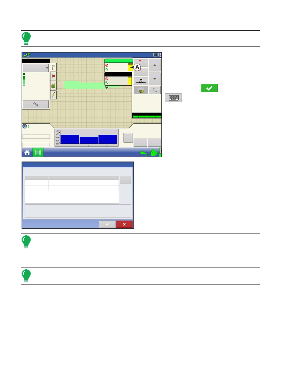 Crop sensor settings, Ensor, Ettings | Kinze Ag Leader Integra User Manual | Page 280 / 350