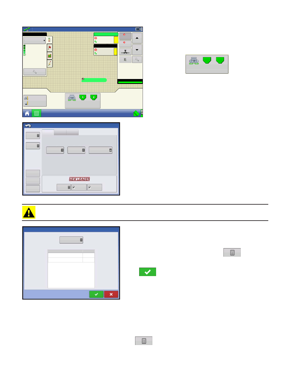 Fan frame & feed gate actuator settings | Kinze Ag Leader Integra User Manual | Page 300 / 350