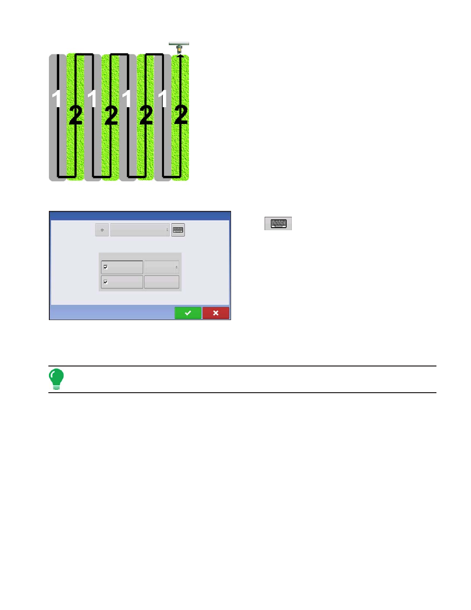 Automatic variety tracking, Automatic region changing, In-field messages | Kinze Ag Leader Integra User Manual | Page 333 / 350