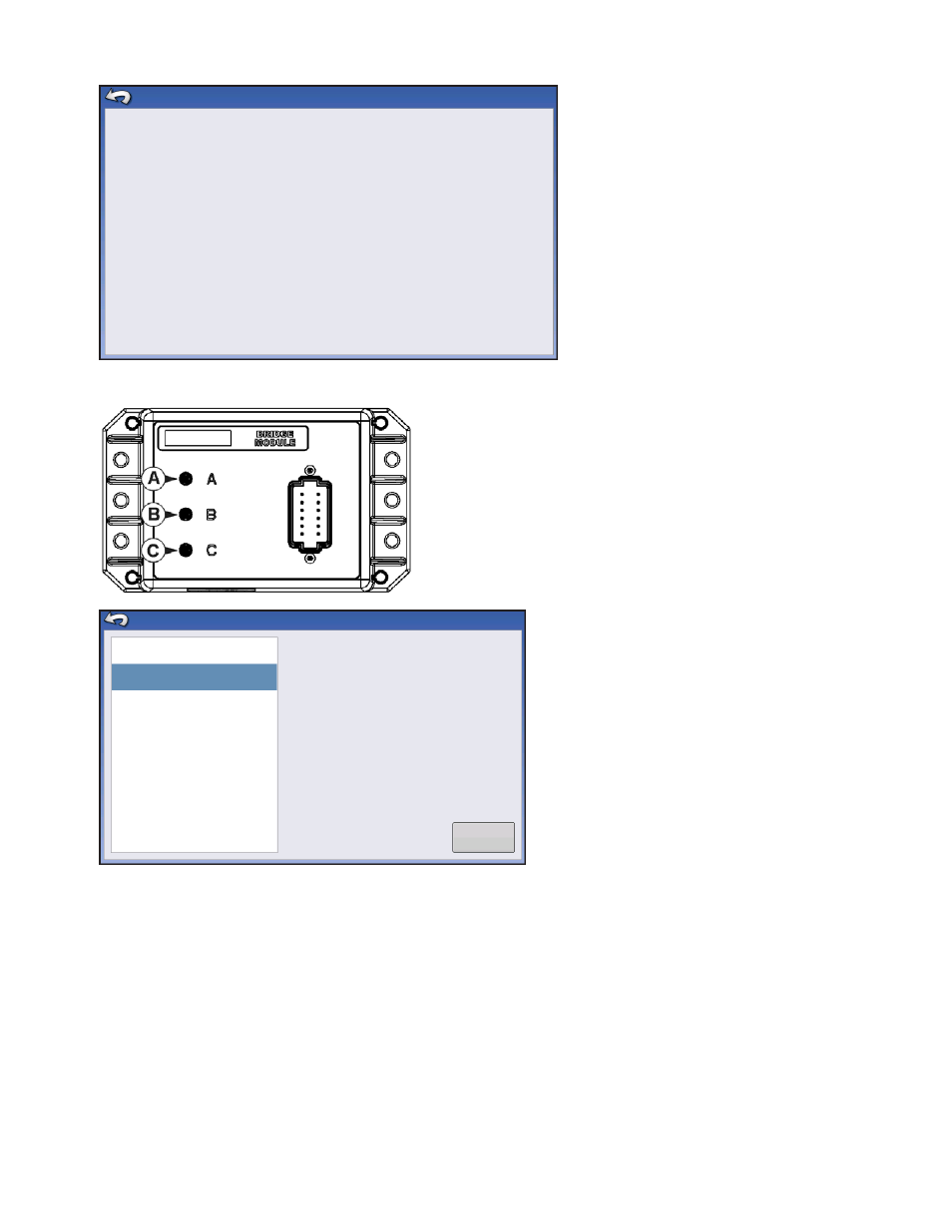 Bridge module, Troubleshooting claas quantimeter configurations, Claas q | Roubleshooting, Uantimeter, Onfigurations, Arvest, Laas | Kinze Ag Leader Integra User Manual | Page 341 / 350