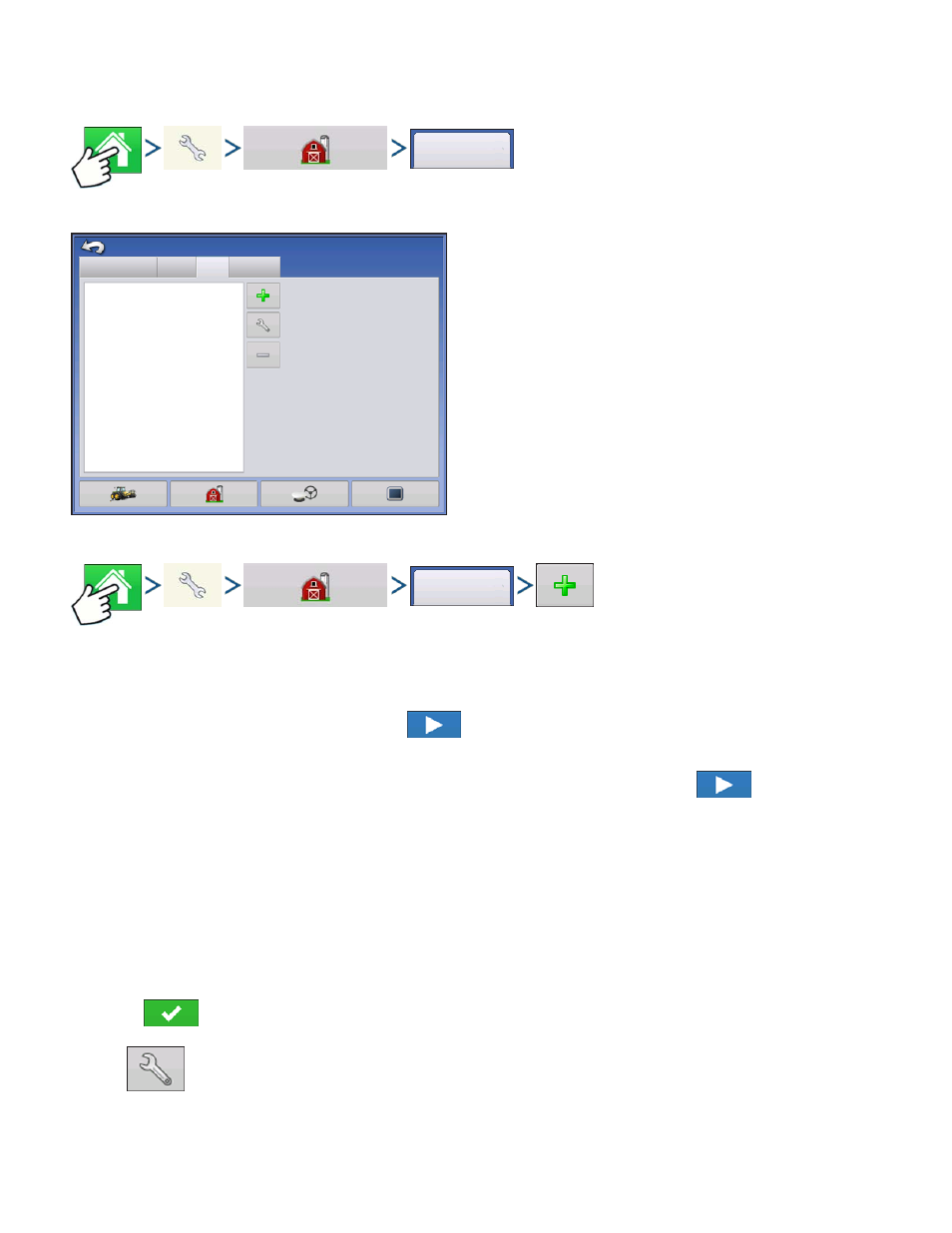 Users tab, Add a user, Sers tab | Kinze Ag Leader Integra User Manual | Page 54 / 350