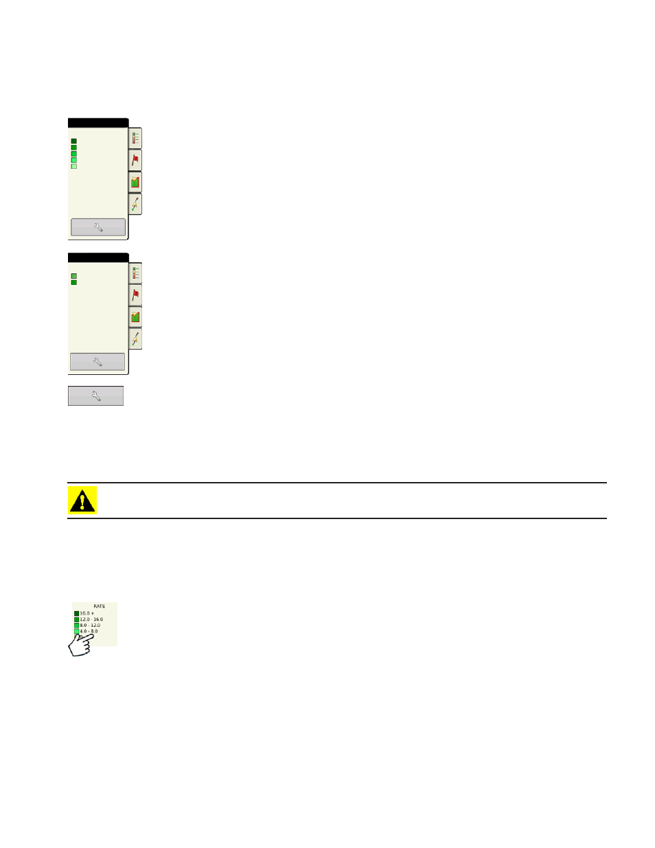 Map legend tab, Legend settings | Kinze Ag Leader Integra User Manual | Page 71 / 350