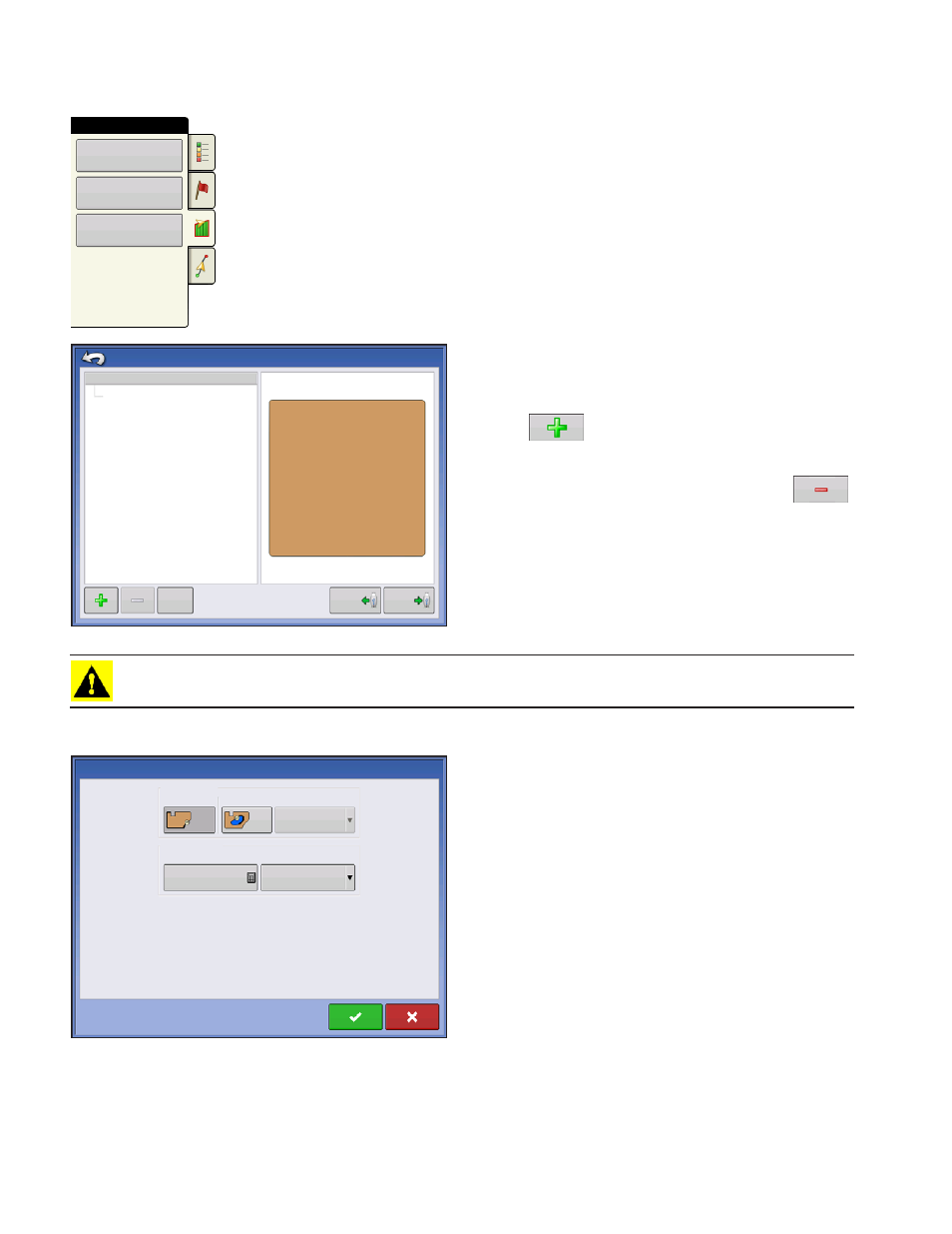 Boundary, Boundary settings, Create boundary | Boundary boundary settings create boundary, 58 firmware version 5.2 | Kinze Ag Leader Integra User Manual | Page 74 / 350